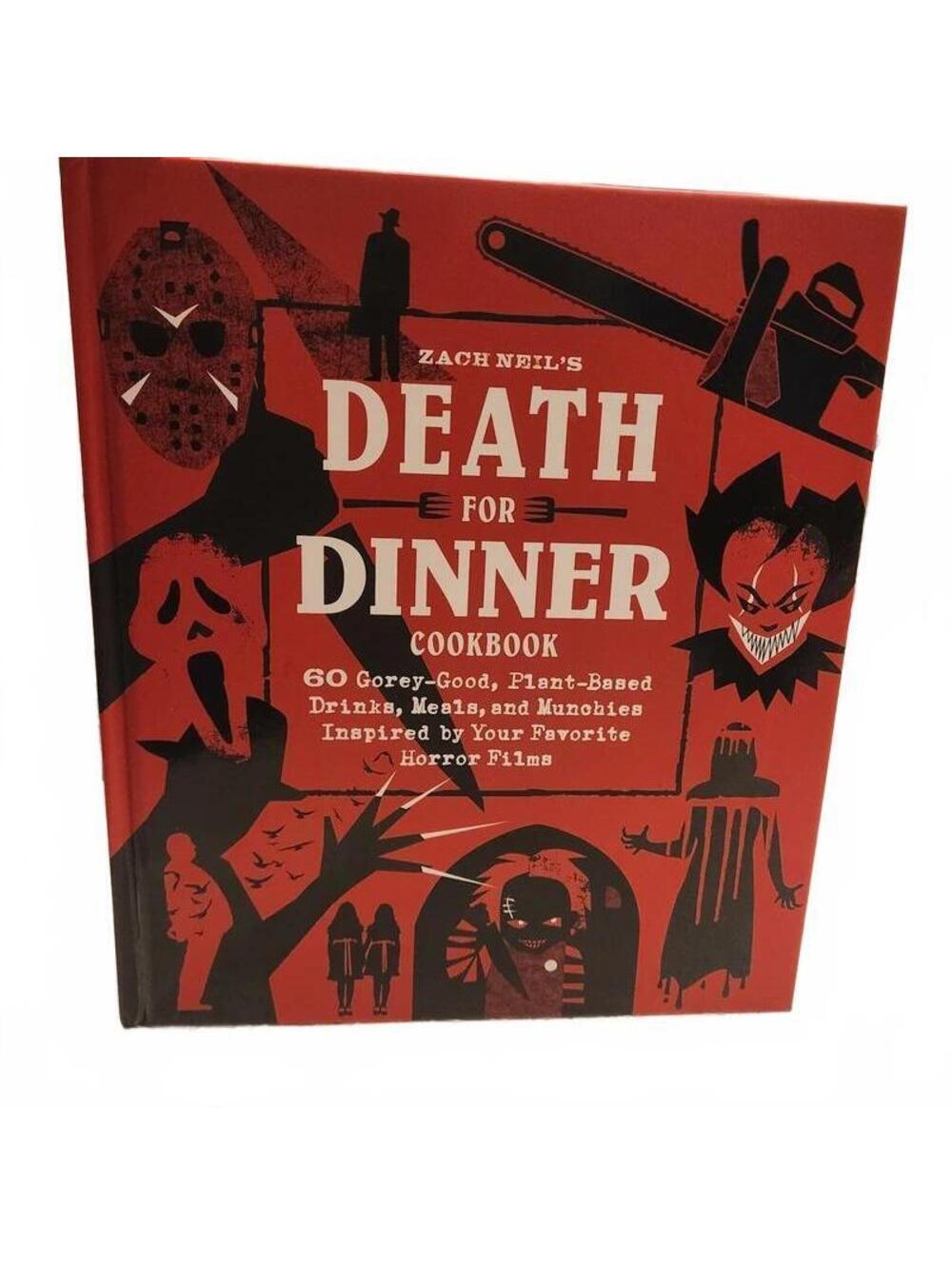 Death for Dinner Cookbook Vegetarian Plant Based Horror Recipes Zach Neil